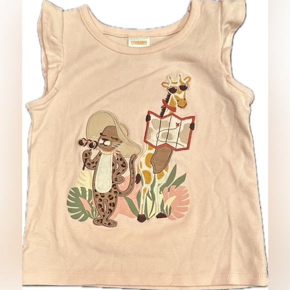 Gymboree Like New Safari Girl’s Matching Set - Picture 2 of 4